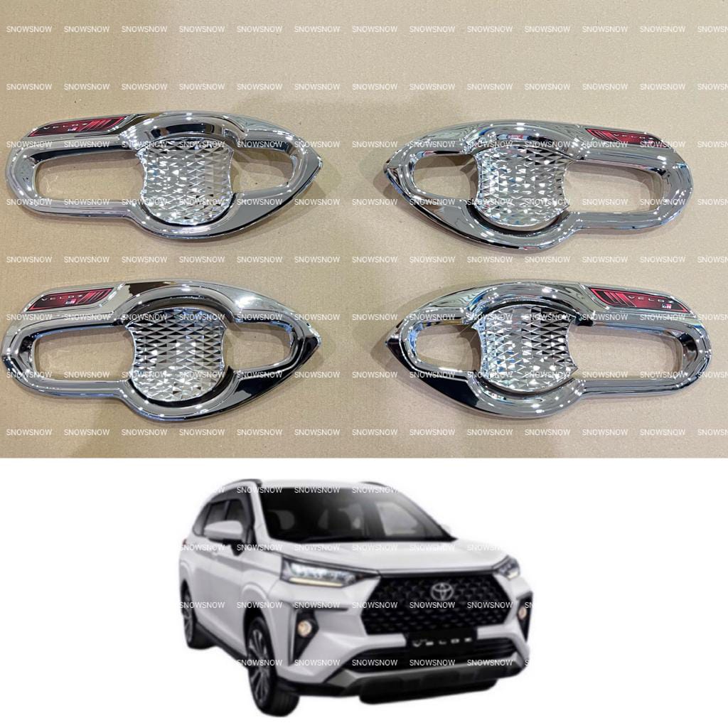 Outer Cover Mangkok Avanza Xenia Veloz 2021 2022 UP Exclusive Hitam Chrome