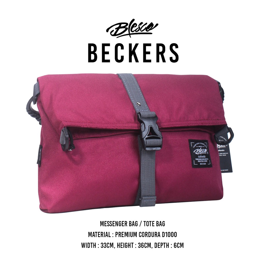 Tas Wanita - Selempang - Tas Lipat - Sling Bag - Tas Kerja - Tas Kuliah - Notebook - Blesco