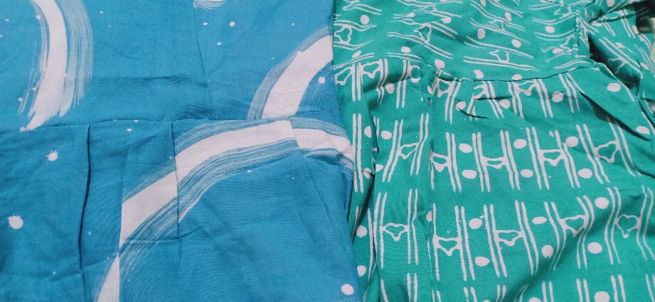 Kaftan Batik Couple Jumbo Busui Murah