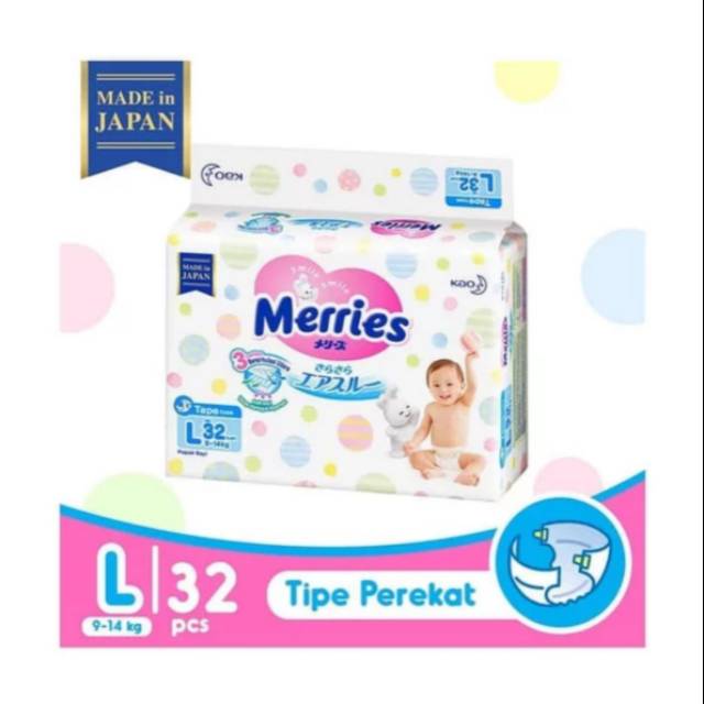 MERRIES PREMIUM TAPE PEREKAT L32