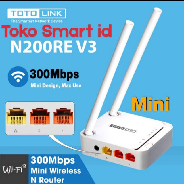 Totolink n200re v4 modem router wireless kondisi bekas