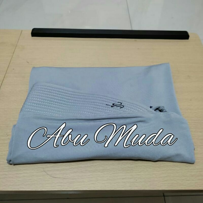 JILBAB INSTAN BERGO JERSI REMPEL OVERDECK-Abu Muda