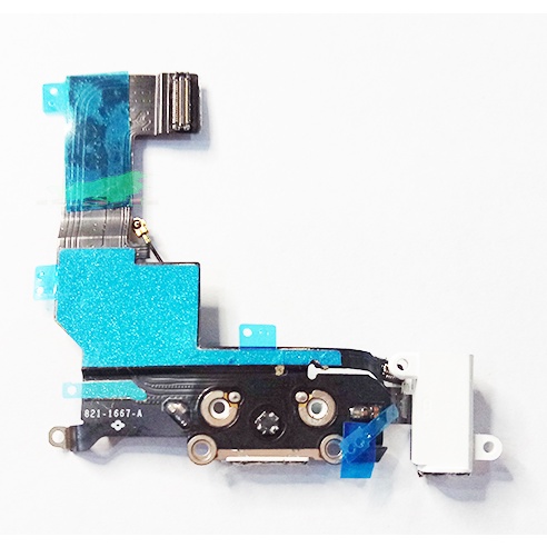 FLEXIBLE CONNECTOR CHARGER CONNECTOR HANDSFREE + MIC IPH*NE 5S
