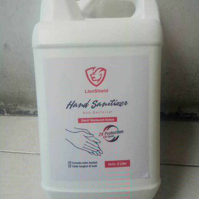 Hand Sanitizer antiseptic/isi ulang Sanitizer 5 Liter
