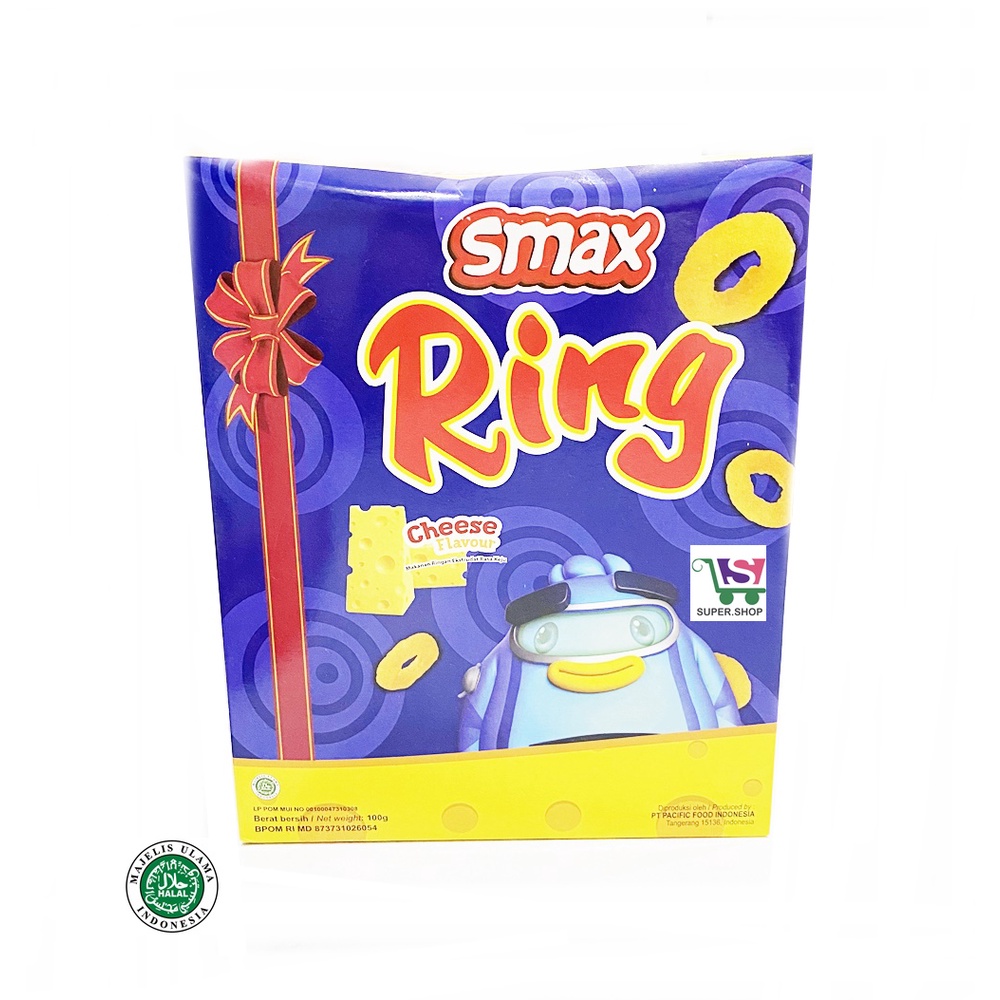 SMAX Ring Cheese Keju Box Lebaran 100 Gram