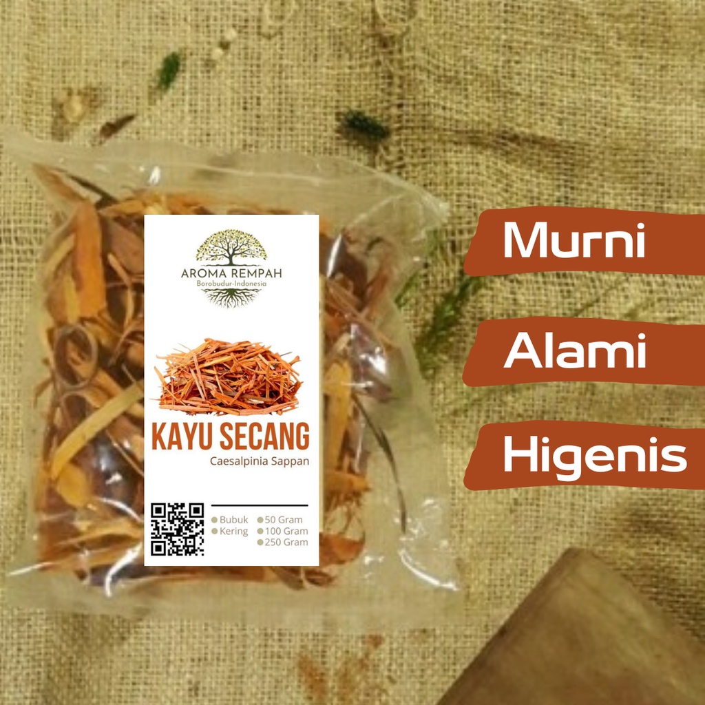 

KAYU SECANG SERUT MANUAL KUALITAS SUPER - Caesalpinia Sappan - HERBAL - JSR - REMPAH