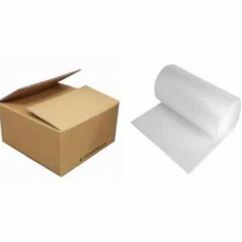 

Packing Tambahan Kardus dan Bubble Wrap