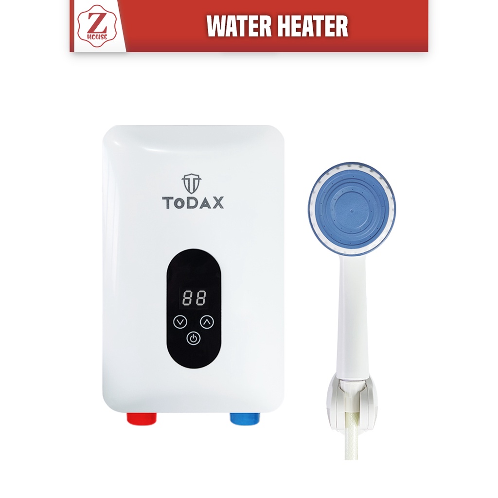 Water Heater Electric Instant Todax Pemanas Air Digital Listrik Instant Komplit Pemanas Air Mandi Pemanas Air Kamar Mandi Penghangat Air Kamar Mandi