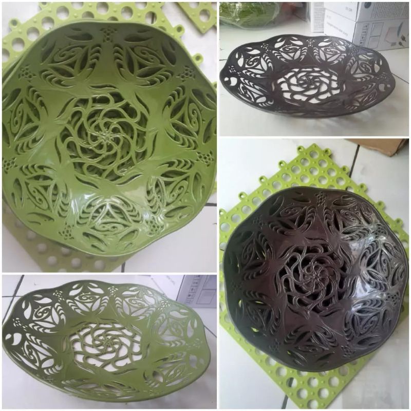 piring Ingka plastik lusin / ingka kepiting cekung