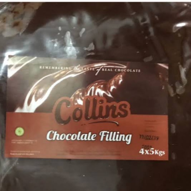 

Collins filling coklat 500gr / dakko choco filling 500g