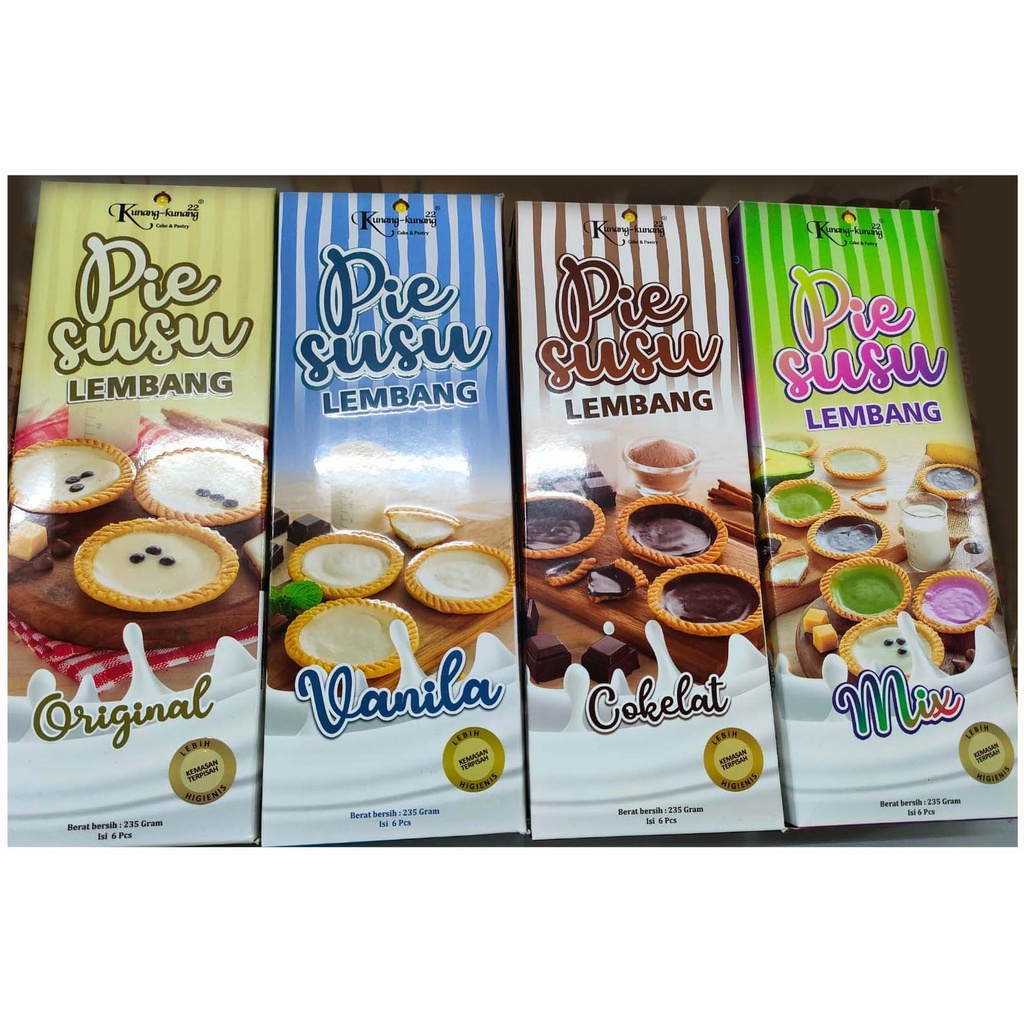 

Pie Susu Lembang Kunang - Pie Susu Lembang Bandung Original Coklat Vanila