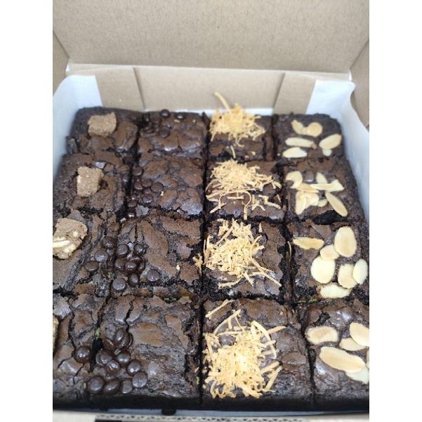 

Brownies cokelat potong