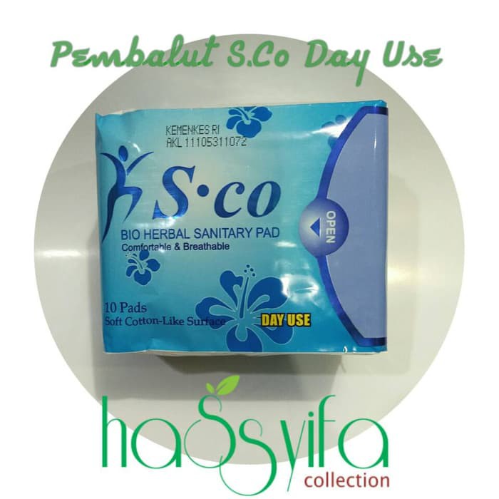 Pembalut Herbal SCO Day Use - S.CO Day Use