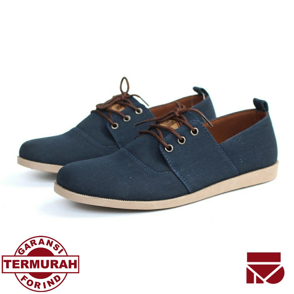 SNAP NAVY  |FORIND x GDNS| Sepatu Kets Sporty Santai Kasual Laki/Pria/Cowok - Sneakers - Footwear