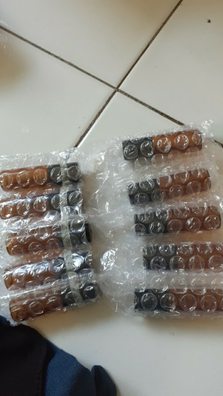 ☞ Cod 10pcs 5ml / 10ml Botol Kaca Roll On Essential Oil