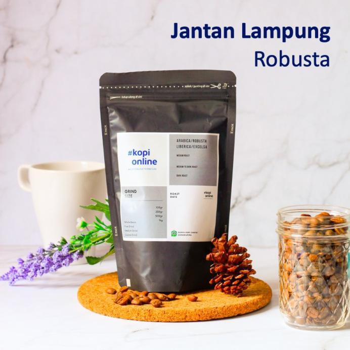 

JANTAN LAMPUNG 500GR/ROBUSTA/KOPI/COFFEE - BIJI