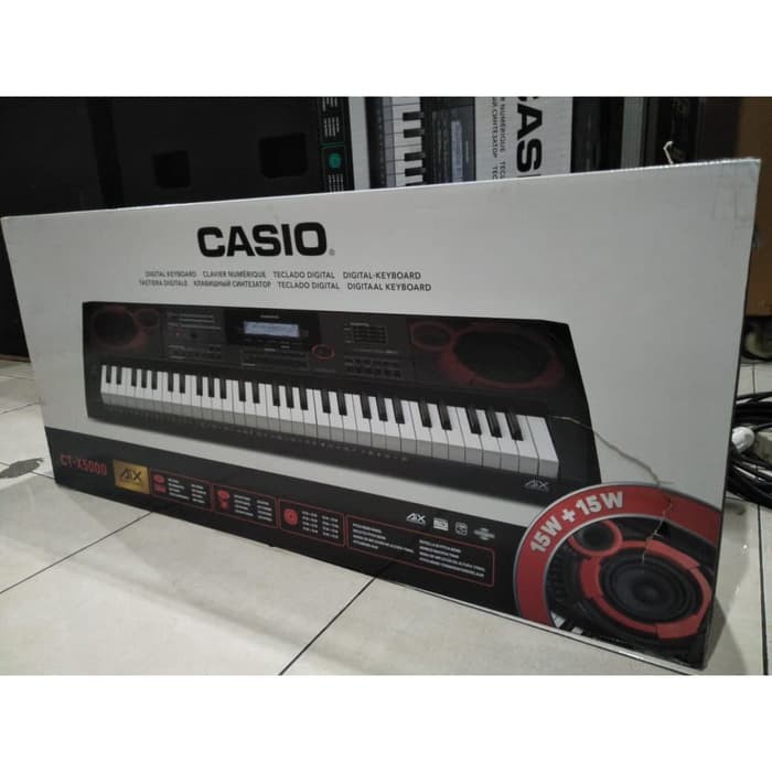 Keyboard Casio CT X5000 new