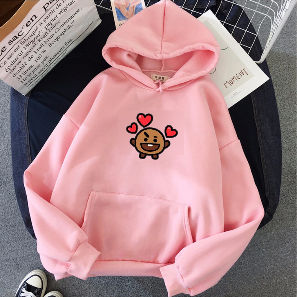 GSC - Hoodie Sweater Wanita / Cew Tema BT21 BTS