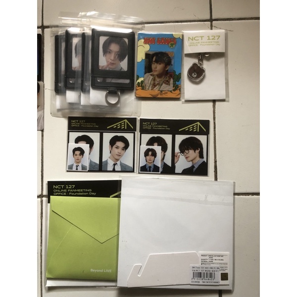 [Ready] KPOP Merch NCT WAYV❗AR TICKET, LUGGAGE STICKER, CAWALL MARK HAECHAN YUTA XIAOJUN