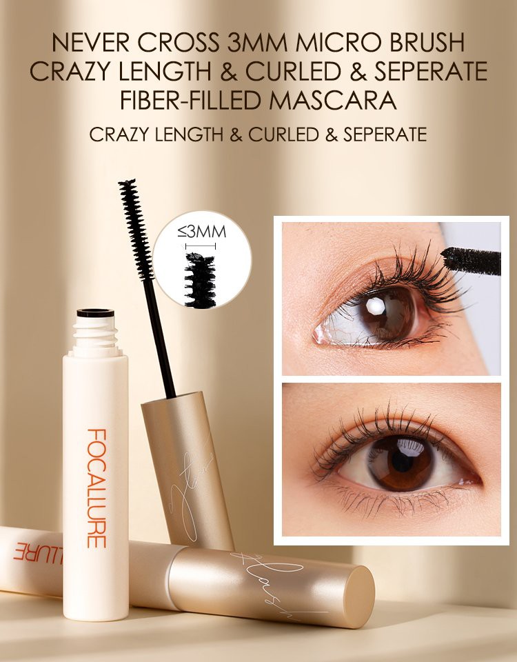 (READY &amp; ORI) Focallure Fiber-Filled Mascara FA169 FA 169 Tahan Lama Waterproof