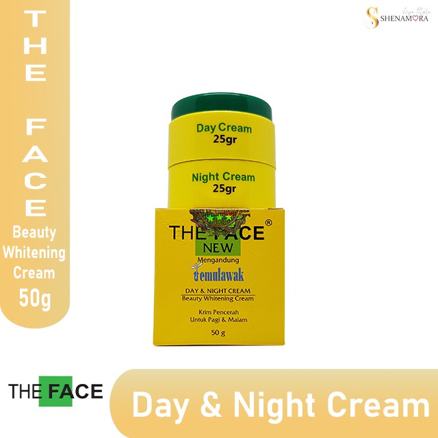 THE FACE Temulawak Day &amp; Night Cream 50 Gram