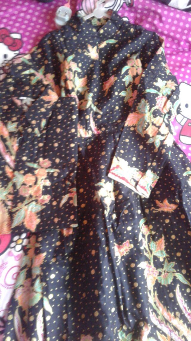 Couple Batik / Sarimbit Gamis Batik Revalina