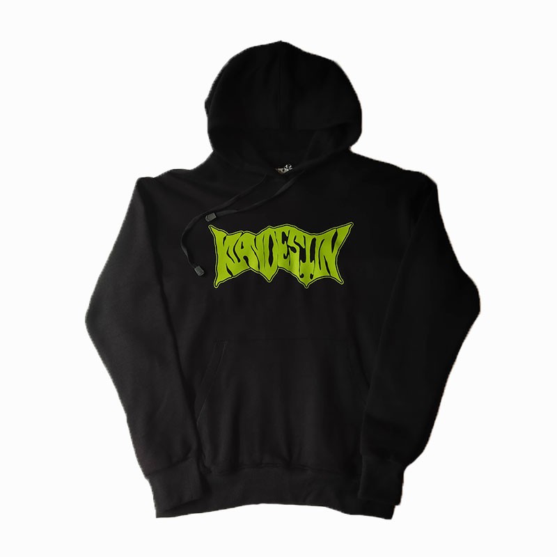 HOODIE KLANDESTIN - GREEN ACID OF LAST CENTURY