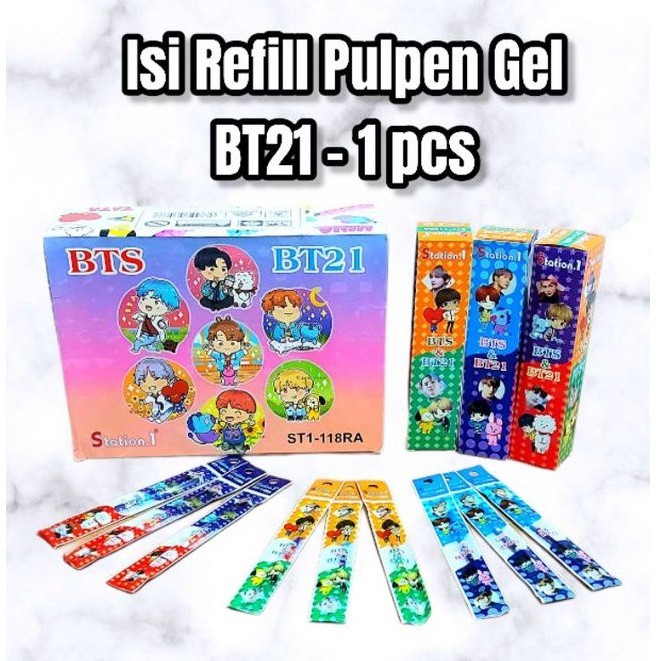 

Isi Refill Pulpen atau Pen Gel BT21