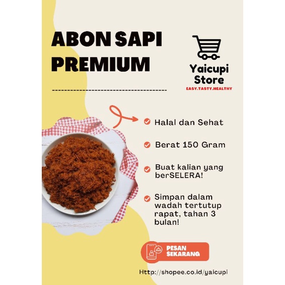 

Abon Sapi Premium