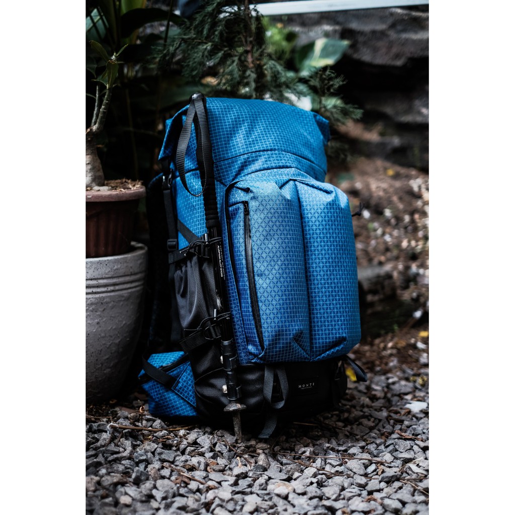 [ MONTE EQUIPMENT ] CENTAUR 30L Blue Limited HYBRID BACKPACK BUSHCRAFT STYLE - TAS GUNUNG - DAYPACK