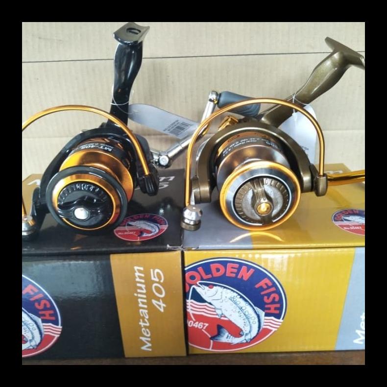 BEST SELLER REEL GOLDEN FISH METANIUM MT405 ALAT PANCING TERLARIS DAN MURAH AL2