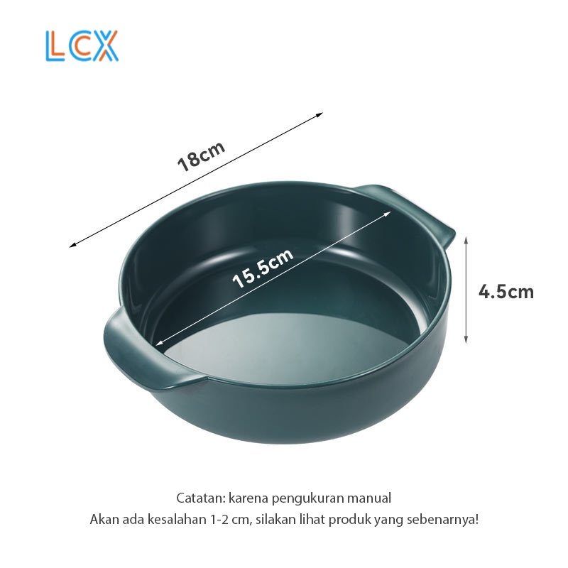 LCX Mangkuk Binaural Mangkuk sup serat gandum rumah tangga bahan eco-friendly VS-81