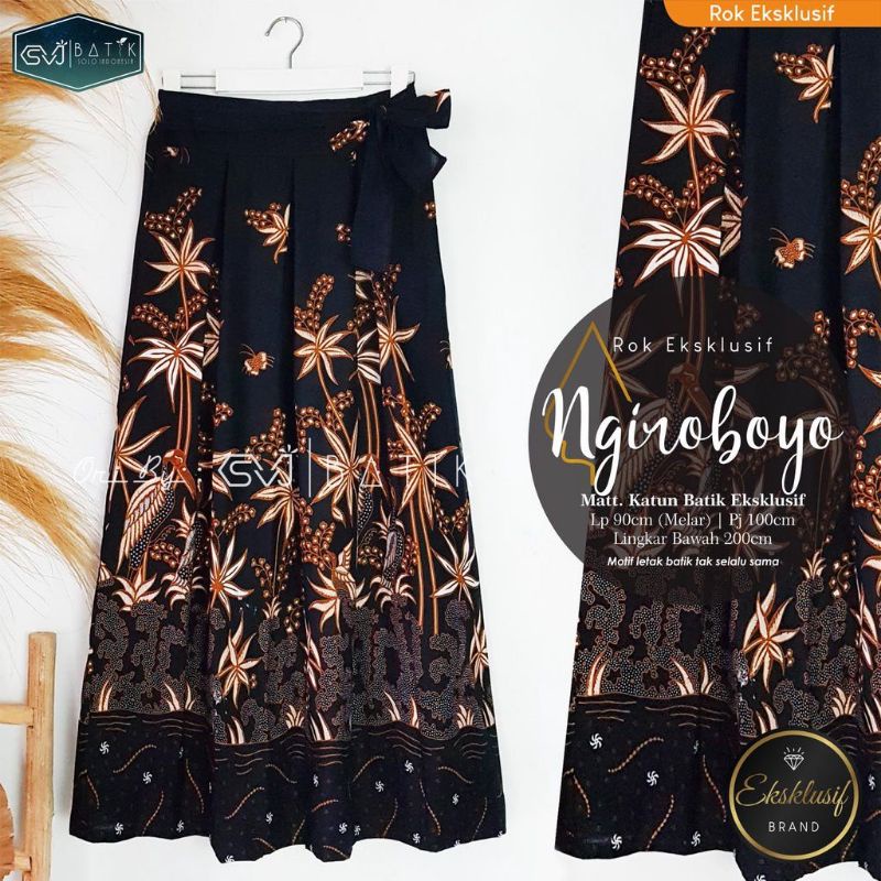 ROK BATIK KATUN COD TERLARIS ROK BATIK PANJANG MODERN