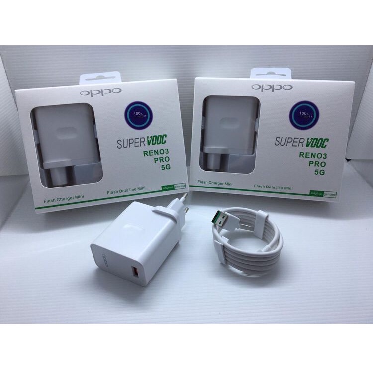 CHARGER OPPO RENO 3 VOOC 18W  A52/ A92/ / RENO 5/ A54 / A5/A9 2020/RENO 3/RENO 4 /  A74 OPPO