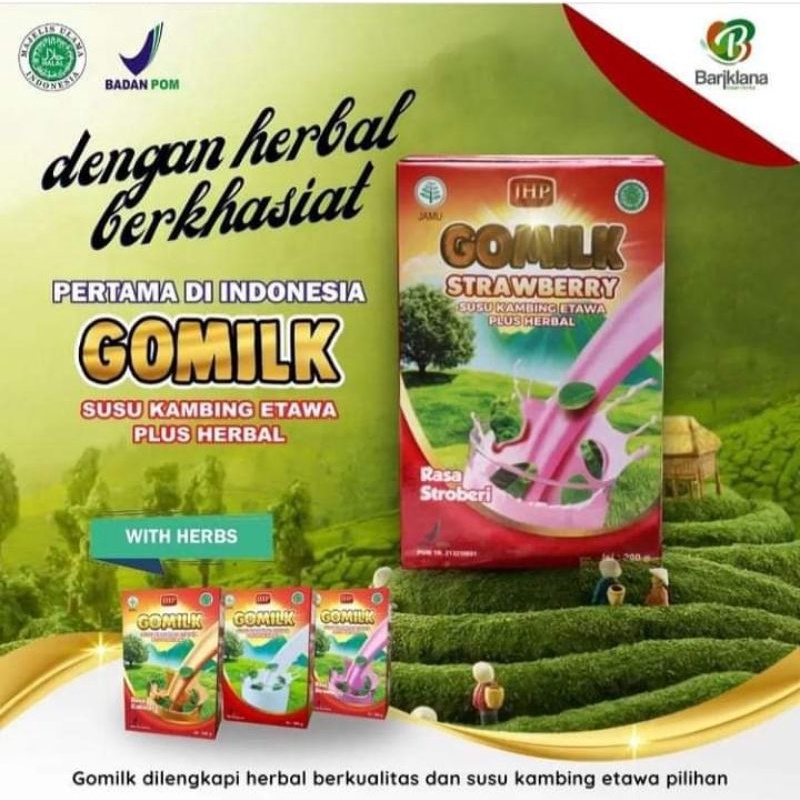 

Susu Kambing Etawa plus Herbal GOMILK