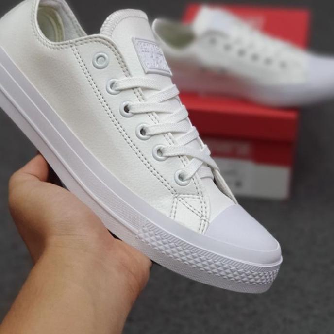 Trend - OBRAL SEPATU CONVERSE 70S LOW KULIT TRIPLE WHITE 38-43 SEPATU PUTIH LEATHER .,