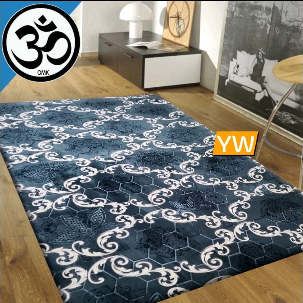 KARPET MALAYSIA SHUFU 190x220 MOTIF MINIMALIS M038 SHUFU ASLI KARPET MALAYSIA MOTIF ABSTRAK AMBAL MA
