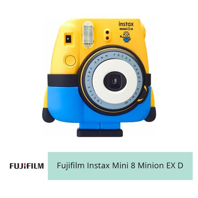 PROMO FUJIFILM CAMERA INSTAX MINI 8 MINION EX D - KUNING TERLARIS