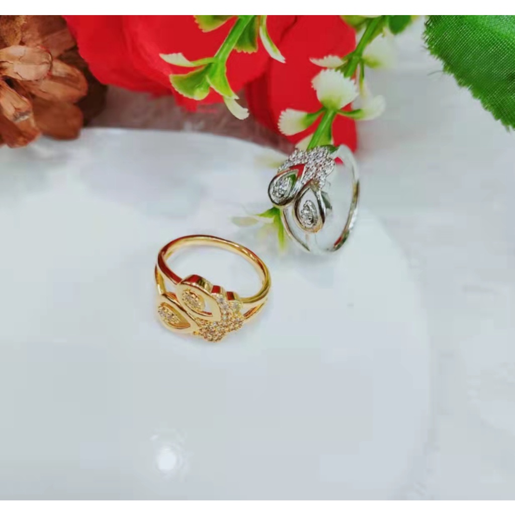 Cincin xuping Permata Termurah Lapis Emas T14.15