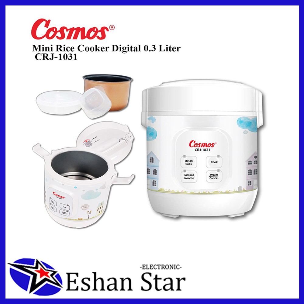 Rice Cooker Mini Cosmos Digital CRJ 1031