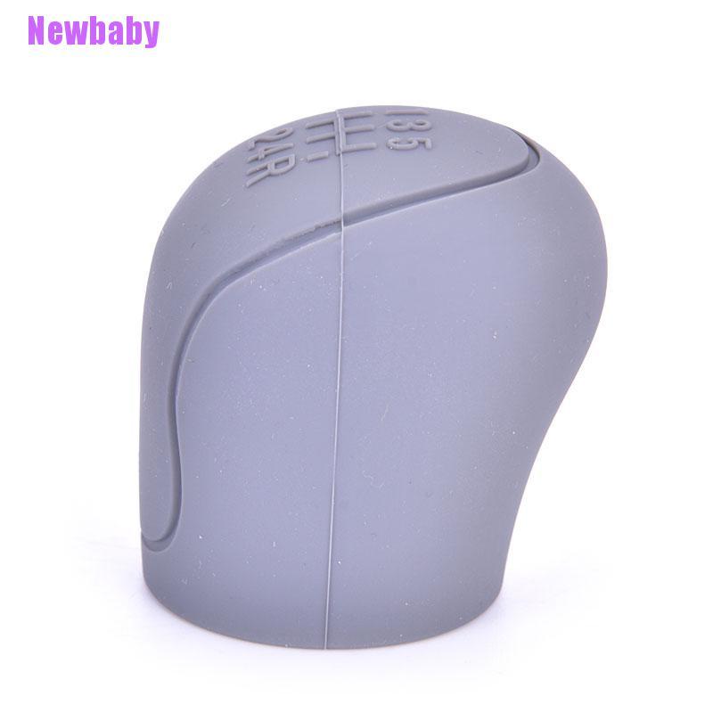 (Newbaby) Cover Knob Tuas Persneling / Rem Tangan Mobil Universal Bahan Silikon Anti Slip