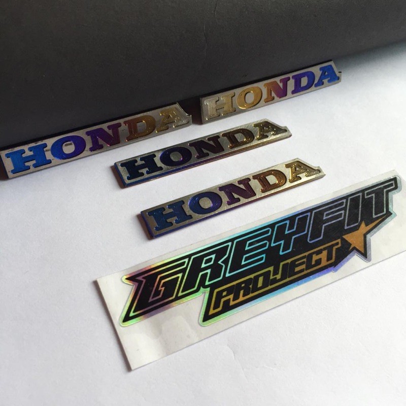 emblem titanium honda