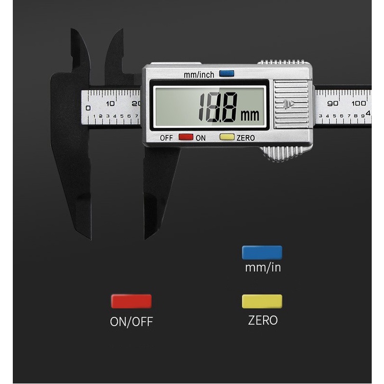 TK-05 Sigmat Digital Electronic Caliper Digital Pengaris Ukur Elektrik