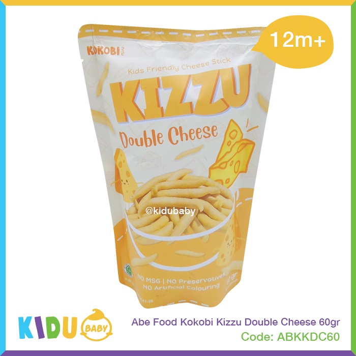 Snack Bayi &amp; Anak Abe Food Kokobi Kizzu 60gr Kidu Baby