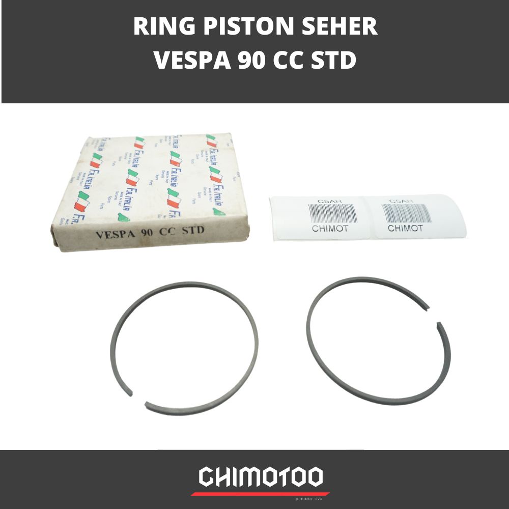 Ring Piston Seher Vespa 90 Cc Std