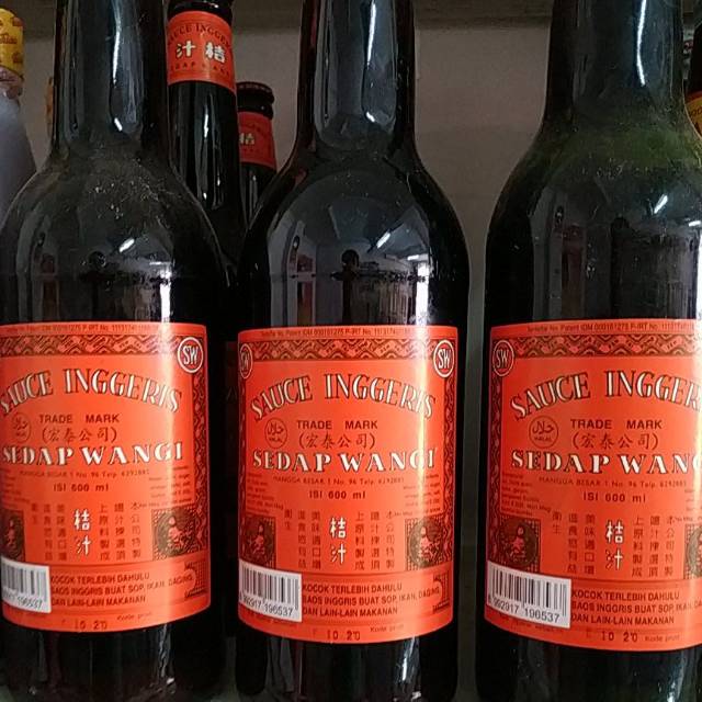 

Sauce inggris sedap wangi 600 ml