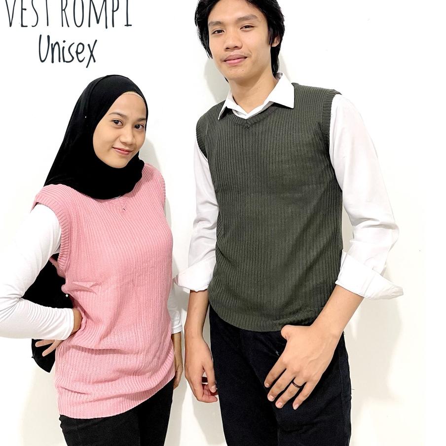 ➯ Rompi vest Rajut Wanita | Rompi Rajut wanita ✧