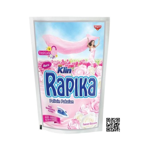 Pelicin Pakaian RAPIKA Forever Blossom (pink) 400 mL