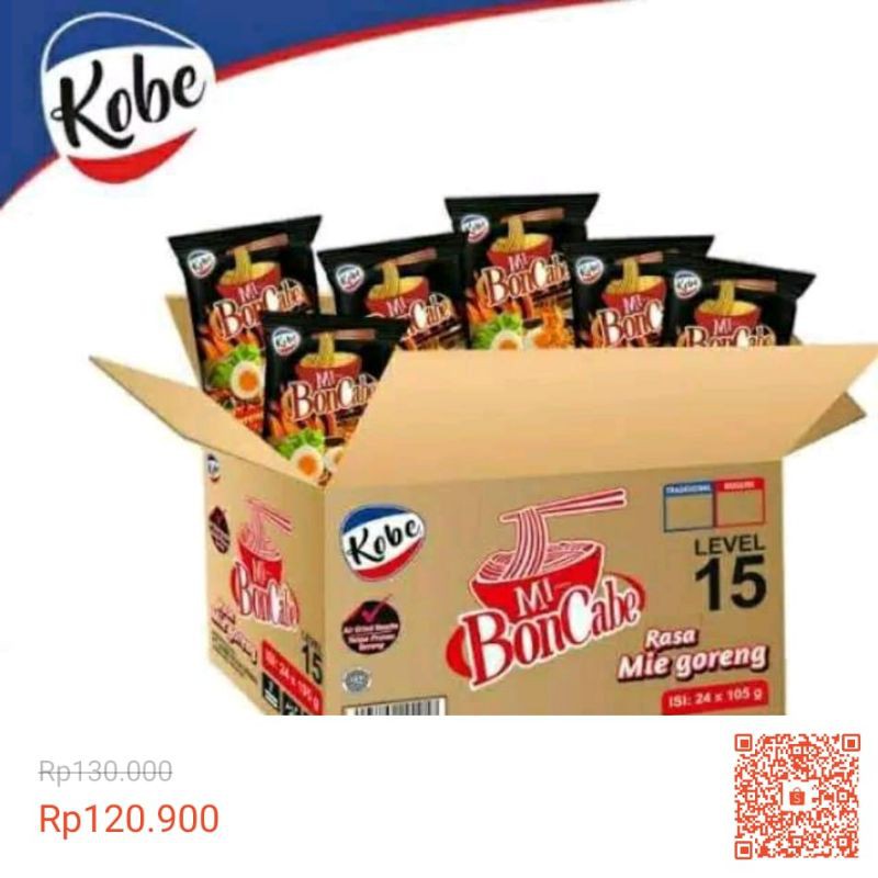 

Mie bon cabe 15pcs