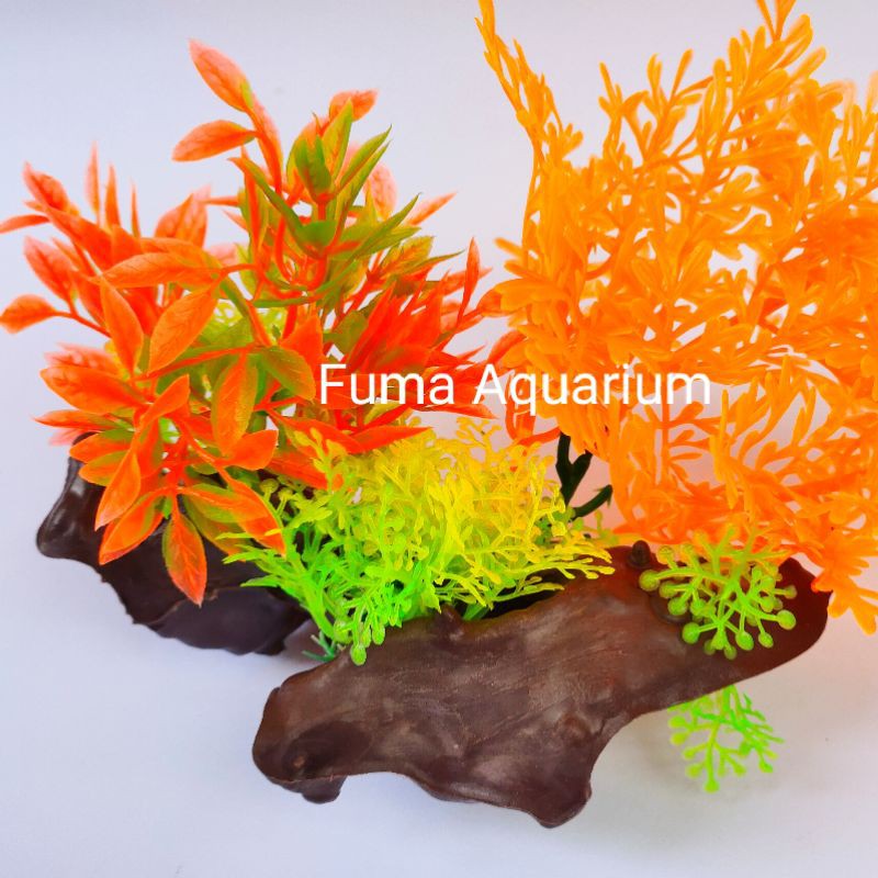 Tanaman Plastik Hiasan Dekorasi Aquarium Aquascape SAKKAI PRO No.22 C